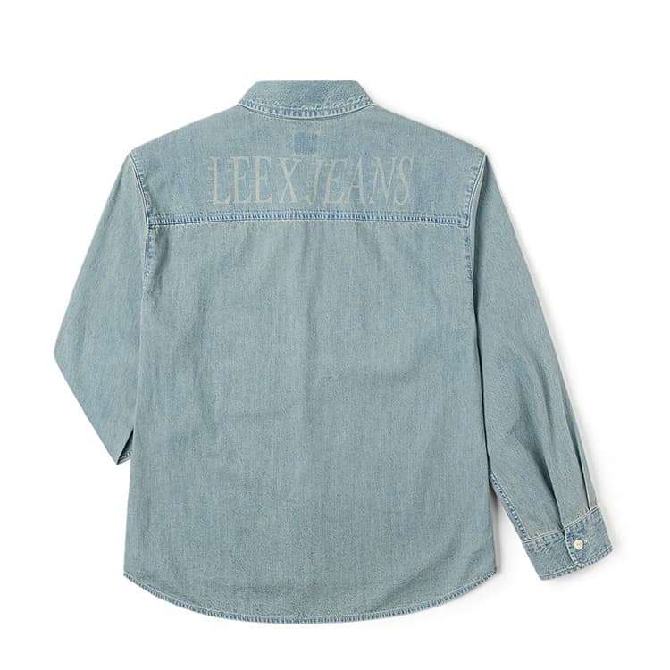 Рубашка Lee SS25 Retro Light Blue Denim Shirt - изображение 2