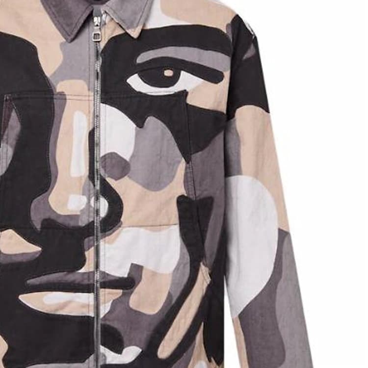 Джинсовая куртка Louis Vuitton FW23 Geometric Portrait Denim Jacket - изображение 6