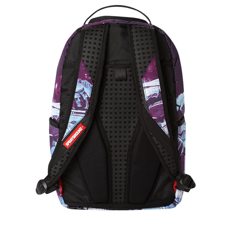Рюкзак SPRAYGROUND Рюкзак из ткани унисекс черного и разноцветного цвета - изображение 4