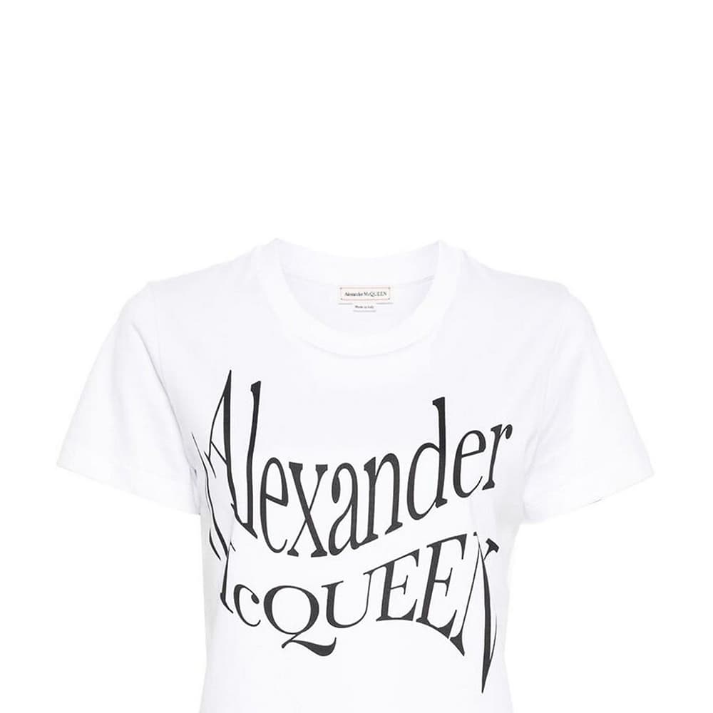 Футболка Alexander McQueen Logo T - изображение 2