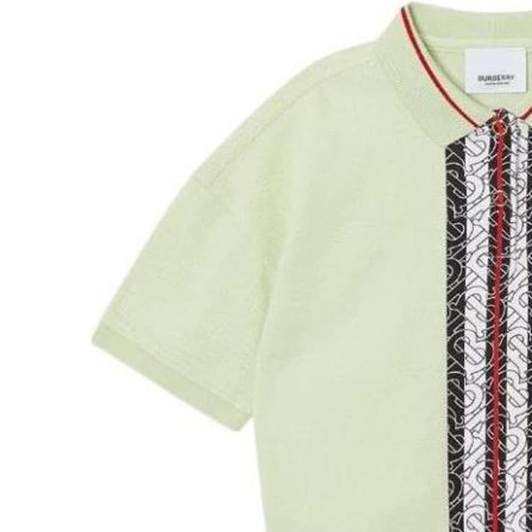 Burberry T-рубашка SS23 зеленая детская - изображение 3