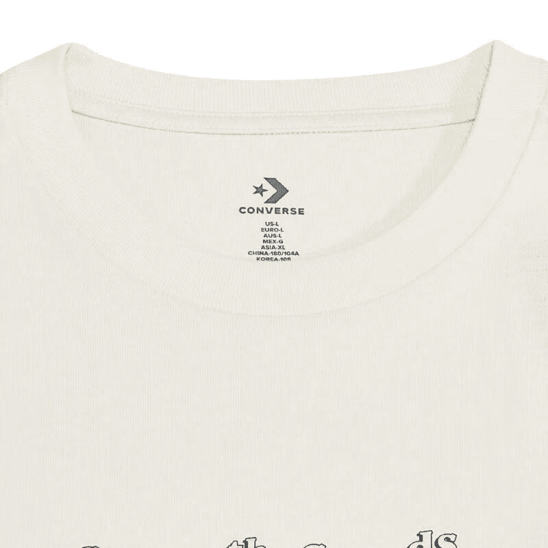 Футболка Converse T-Shirt White - изображение 3