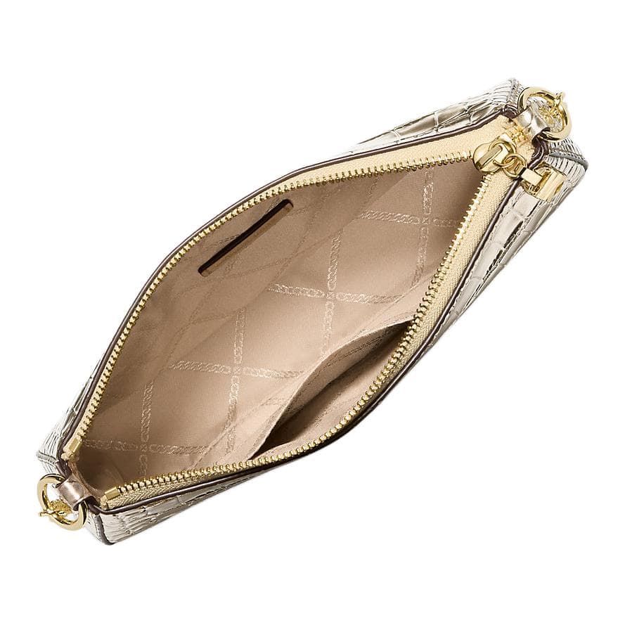 Мини-сумка MICHAEL KORS Empire Кожа Плечевая Сумка Средняя Женская Светло-Золотая - изображение 2