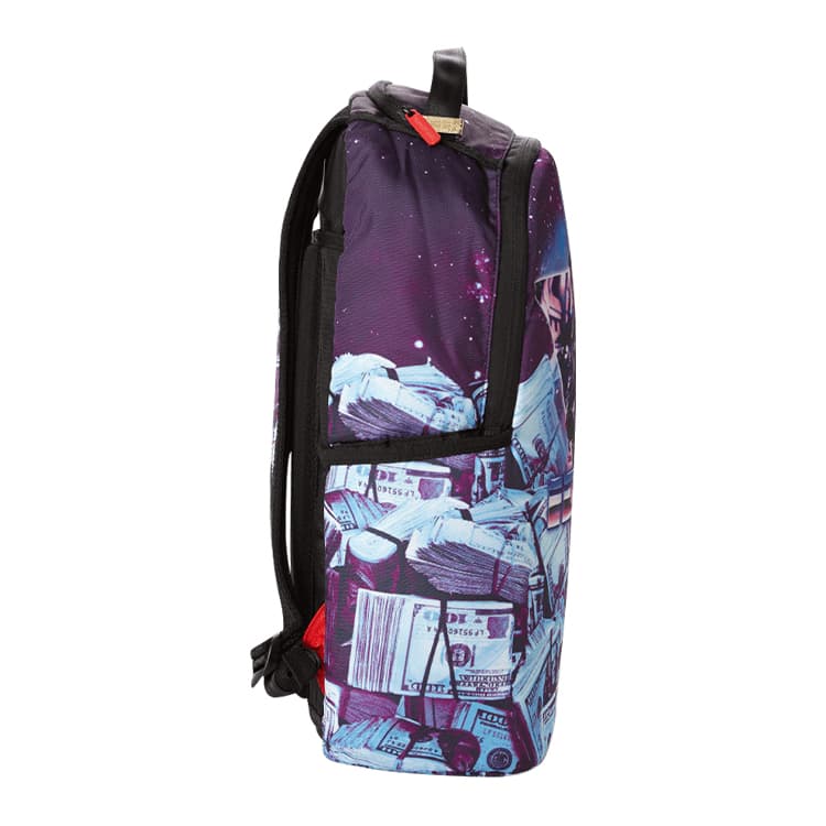 Рюкзак SPRAYGROUND Рюкзак из ткани унисекс черного и разноцветного цвета - изображение 3