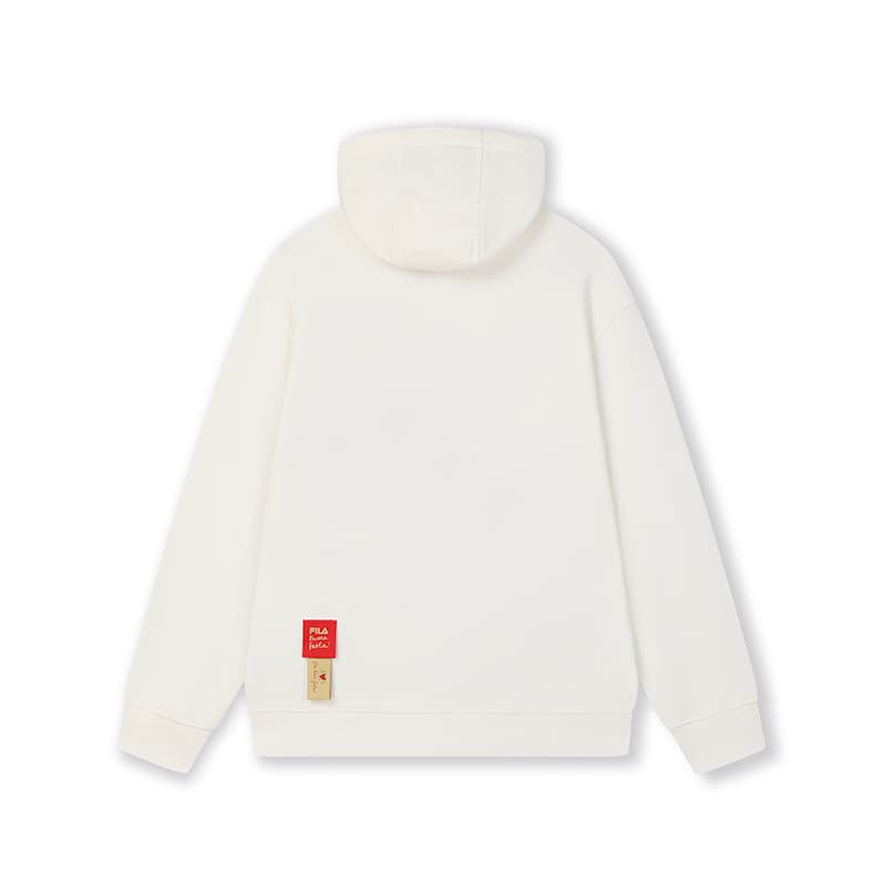 Худи FILA ORIGINALE Толстовка Унисекс Облачный Белый - изображение 2