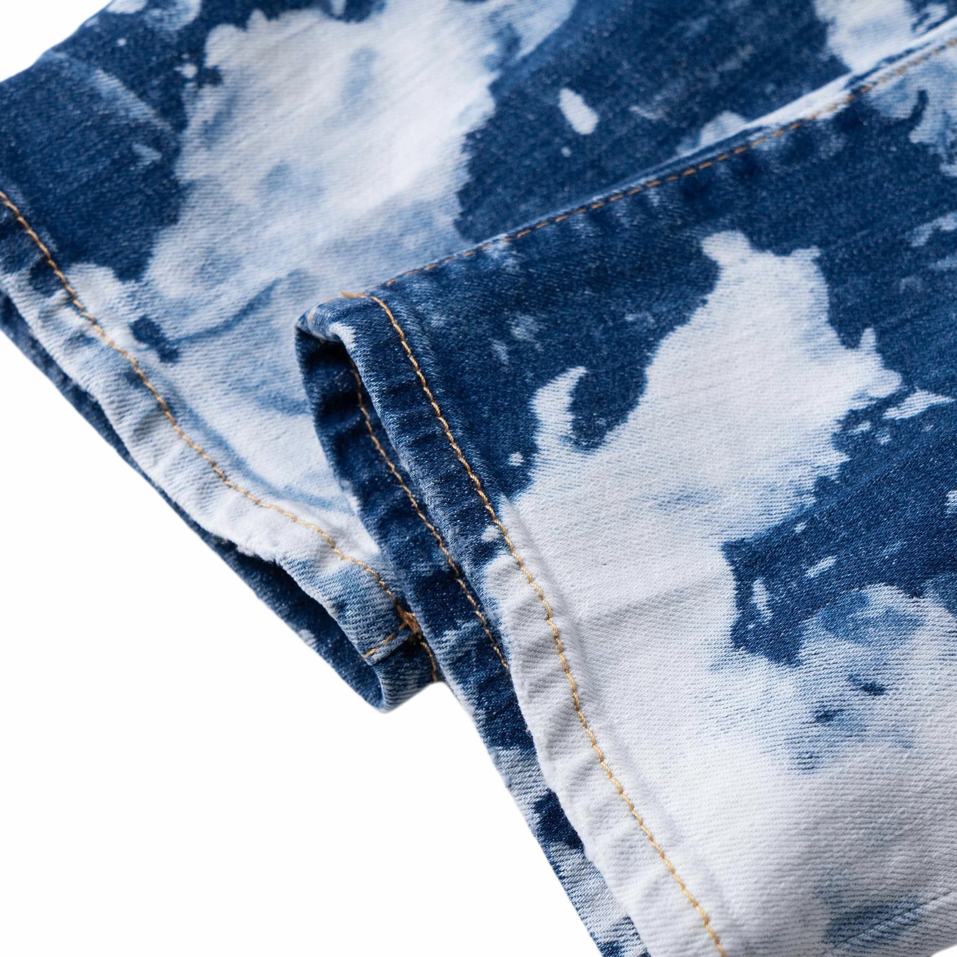 Штаны DSQUARED2 SS22 Bleached Paint Effect Jeans — фото 6