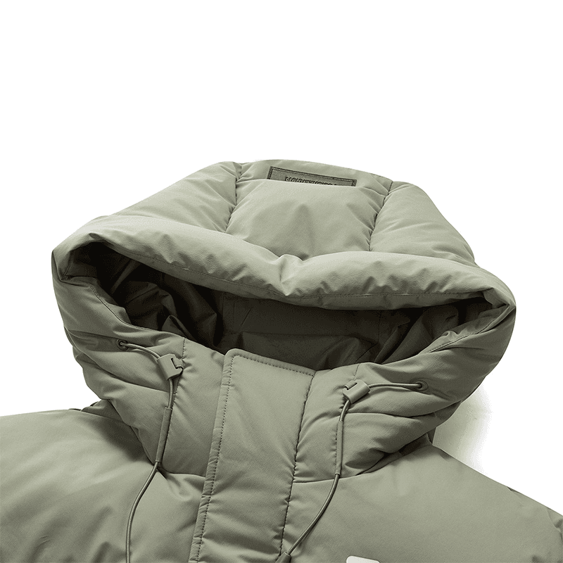 Зимняя куртка FILA FUSION QRFUSION Life Пуховик Мужской Темно-умбровый Хаки - изображение 3