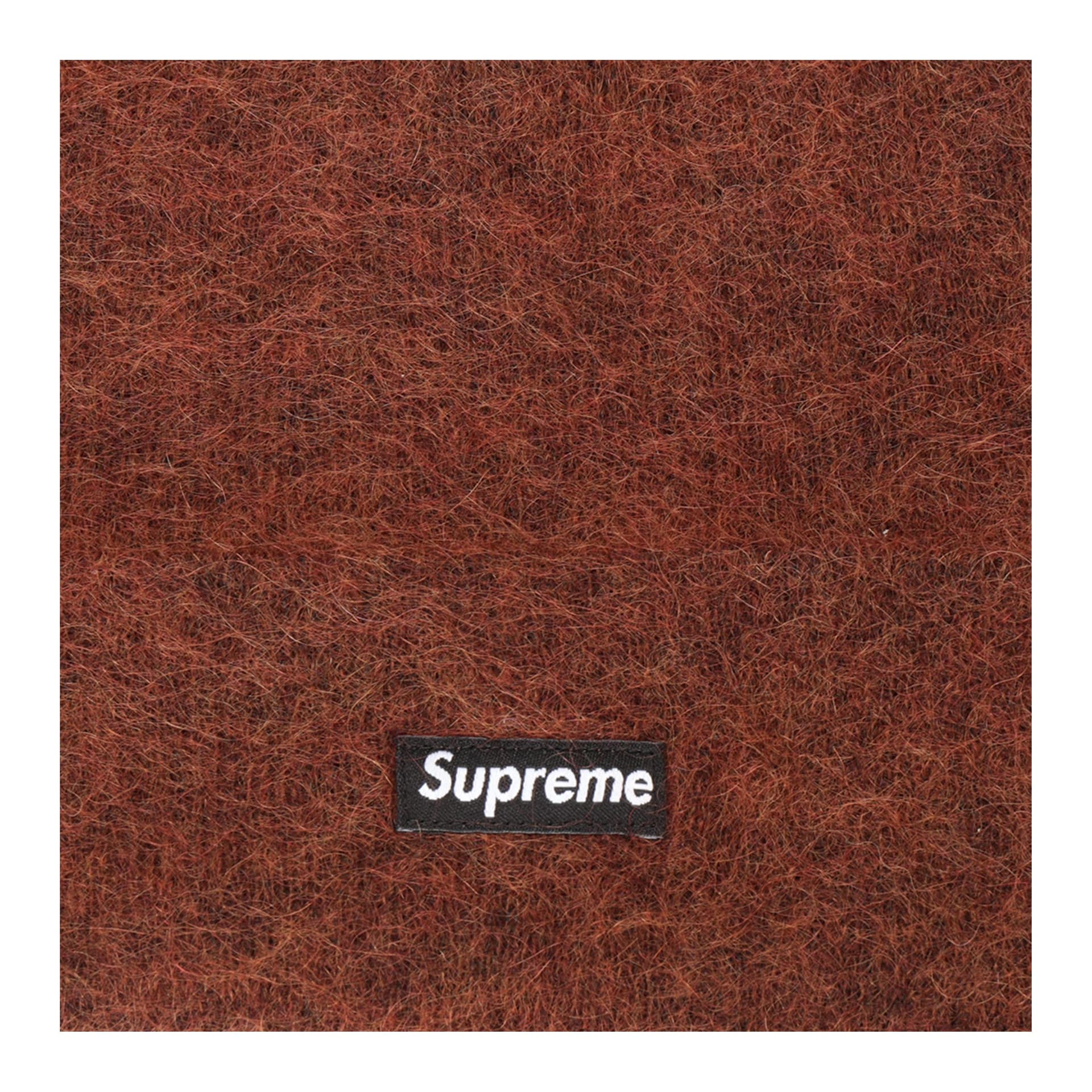 Шапка Supreme Смесь с мохером Шапки-бини Унисекс Черный Серый Фиолетовый Коричневый - изображение 4