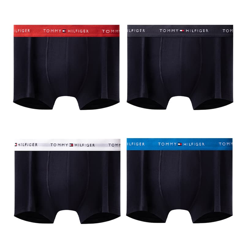 Трусы Tommy Hilfiger Мужское нижнее белье 4 штуки - изображение 1