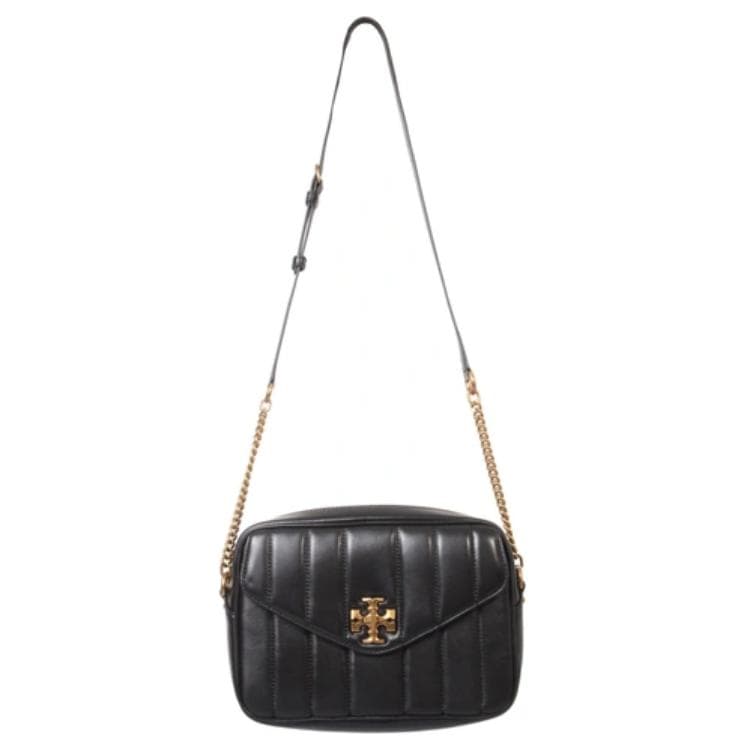 Сумка через плечо Tory Burch Kira Quilted Camera Bag Black - изображение 5