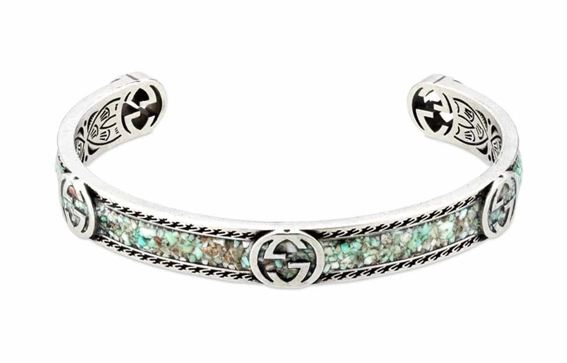 Браслет Gucci Interlocking G Enamel Bracelet - изображение 1