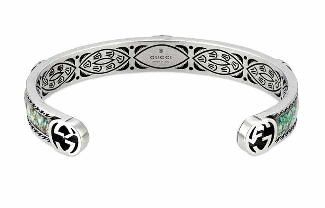 Браслет Gucci Interlocking G Enamel Bracelet - изображение 3