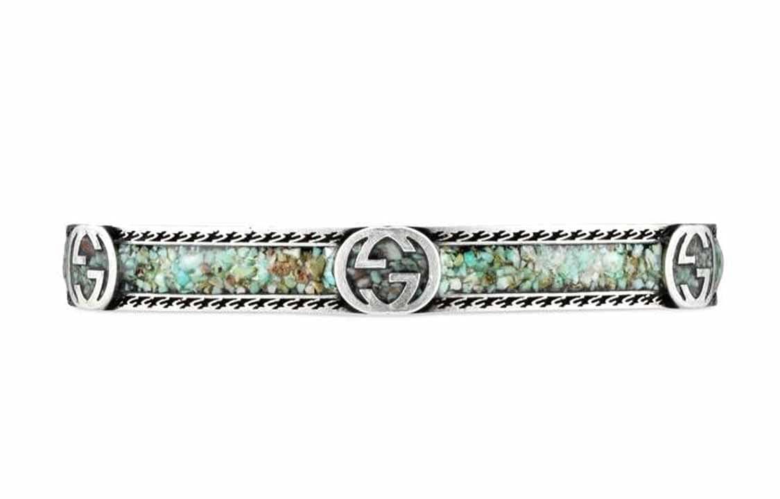 Браслет Gucci Interlocking G Enamel Bracelet - изображение 2