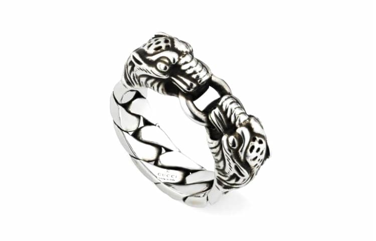 Кольцо Gucci Tiger Head Ring - изображение 2