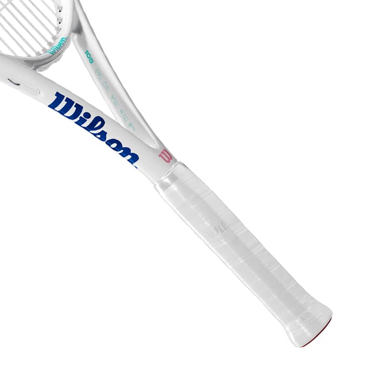 Wilson 295г Ракетка Вес 105 Квадрат Дюймов Голова Размер Синий Розовый Многоцветный Унисекс Теннисные Ракетки - изображение 2