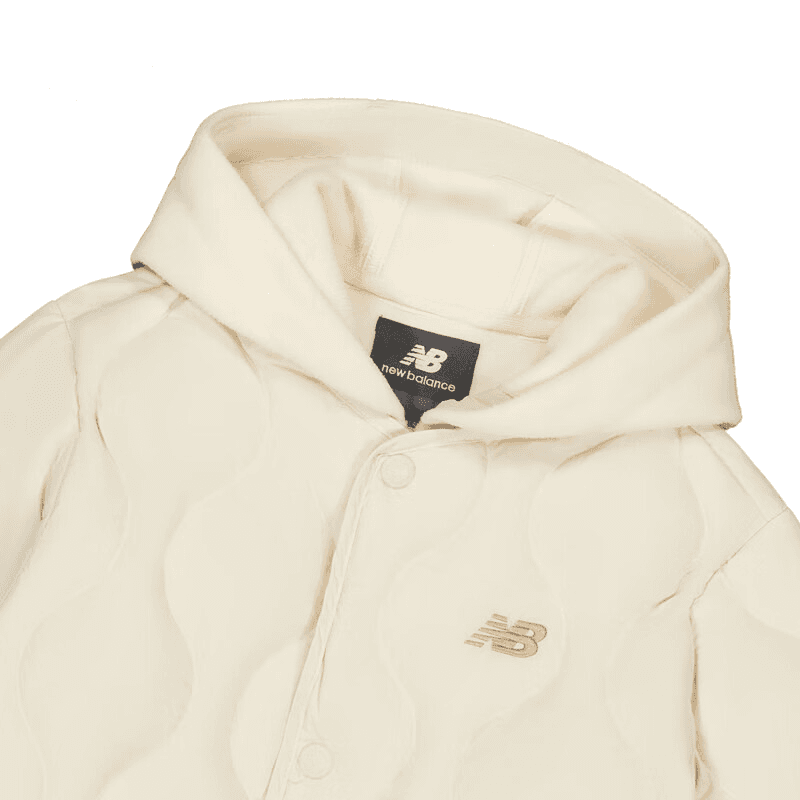 New Balance Пуховик AW24 Экрю Детский - изображение 3