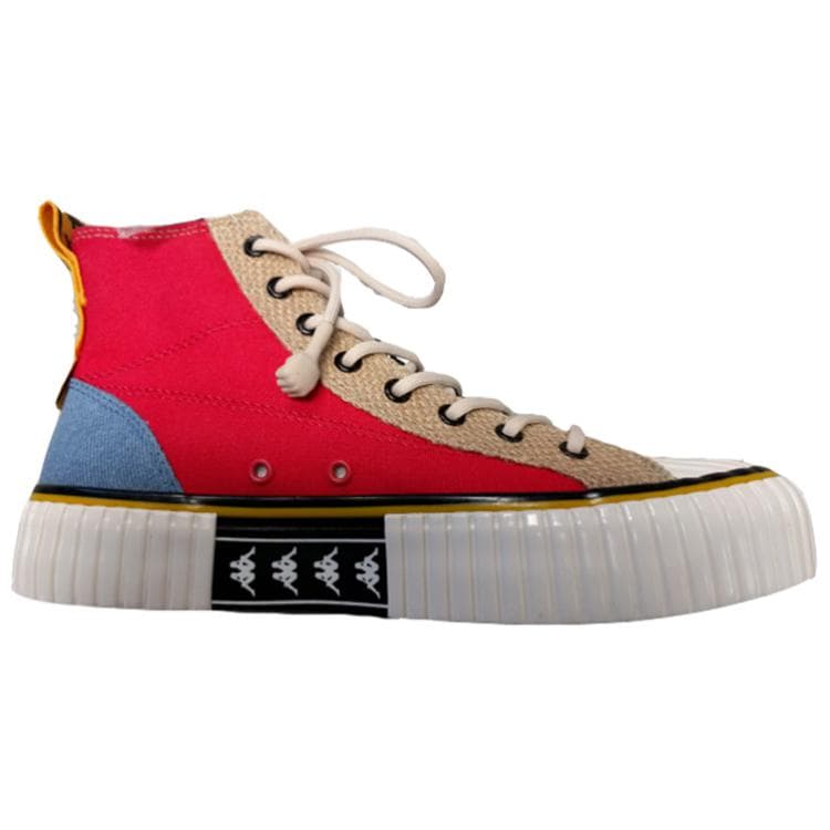 Кеды Kappa One Piece Luffy High Vulcanized Shoes Red Blue Brown - изображение 2