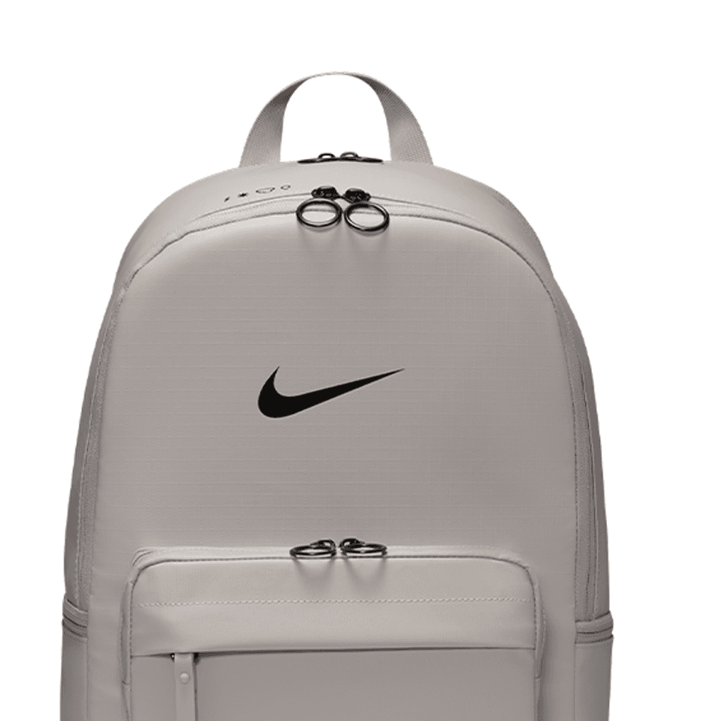 Рюкзак NIKE Ткань Рюкзак Унисекс COLLEGE Серый и черный - изображение 5