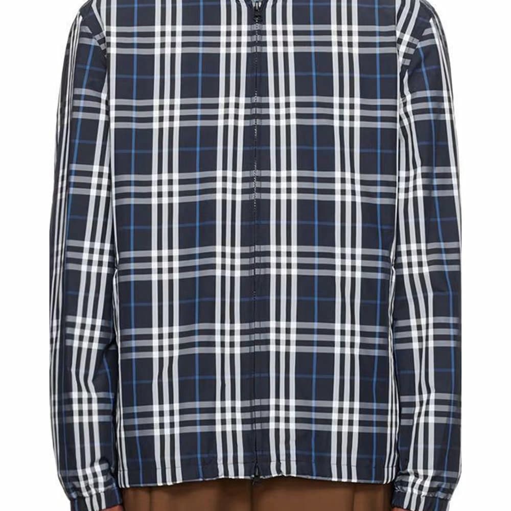 Куртка Burberry Hooded Jacket Navy - изображение 5