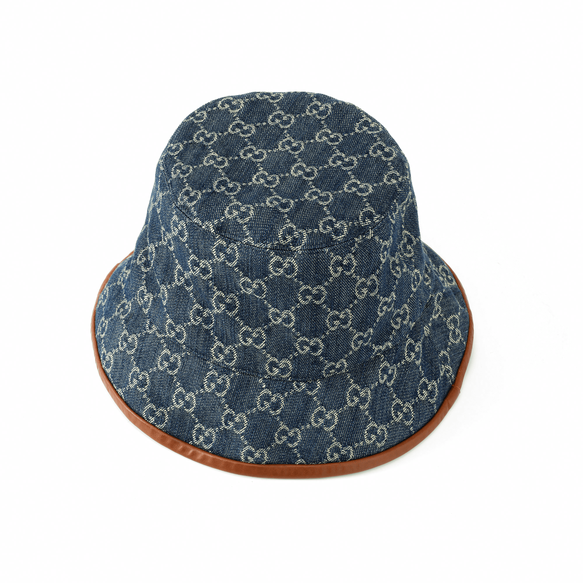Панама Gucci GG Canvas Bucket Hat Blue - изображение 3