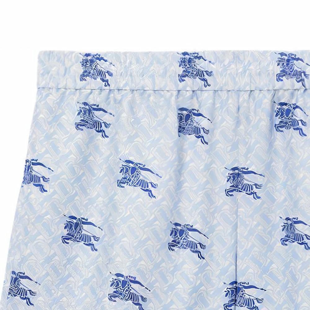 Шорты Burberry SS23 Blue Shorts - изображение 5