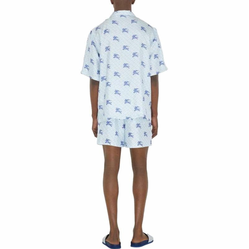 Шорты Burberry SS23 Blue Shorts - изображение 4