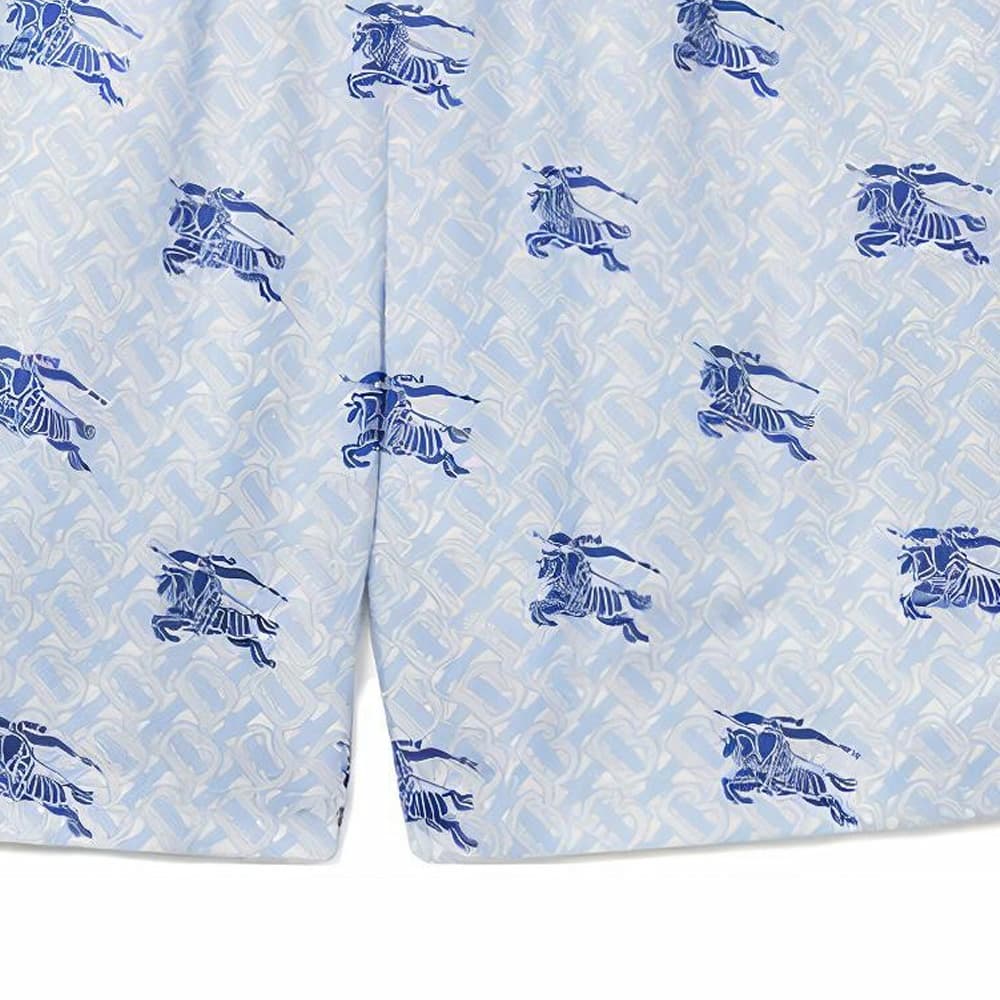 Шорты Burberry SS23 Blue Shorts - изображение 6