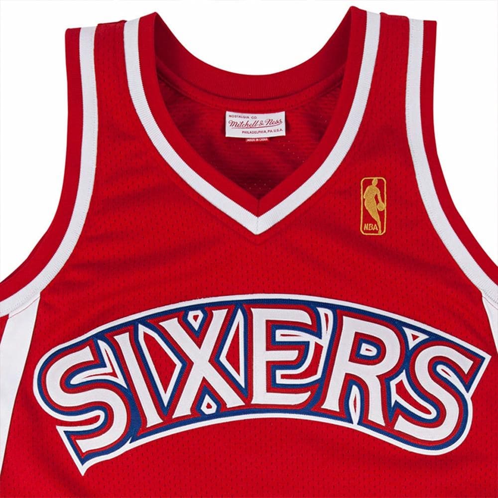Баскетбольная майка Mitchell Ness NBA AU 1996-97 76 3 - изображение 4