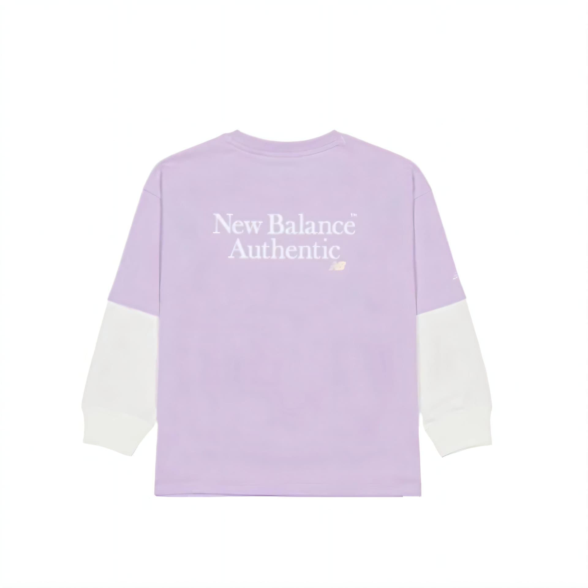 New Balance Толстовка фиолетового цвета для детей 3-7 лет - изображение 2