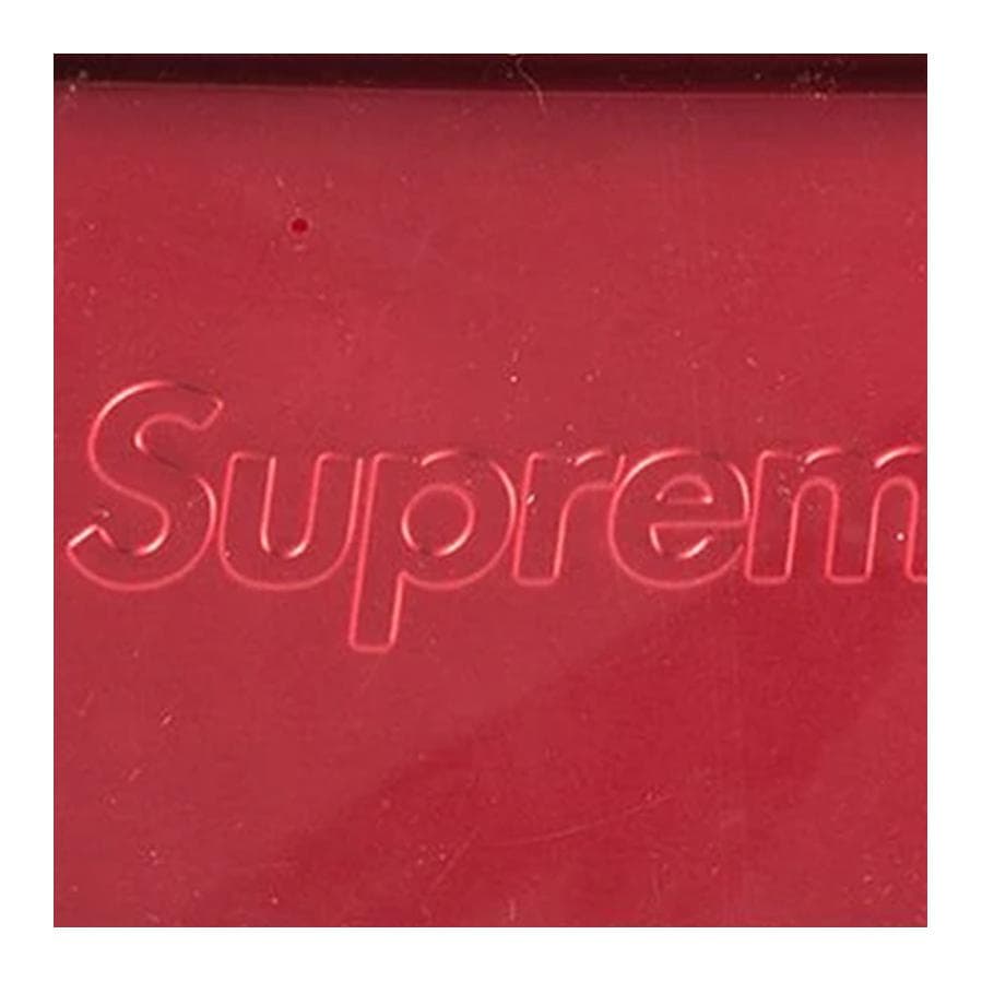 Коробка для хранения supreme Металл Органайзеры Большой Мужской Красный - изображение 4