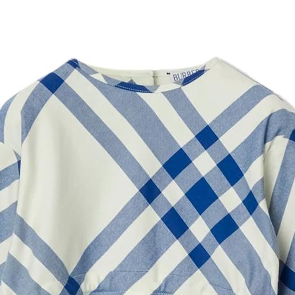 Burberry Check Cotton Dress - изображение 3