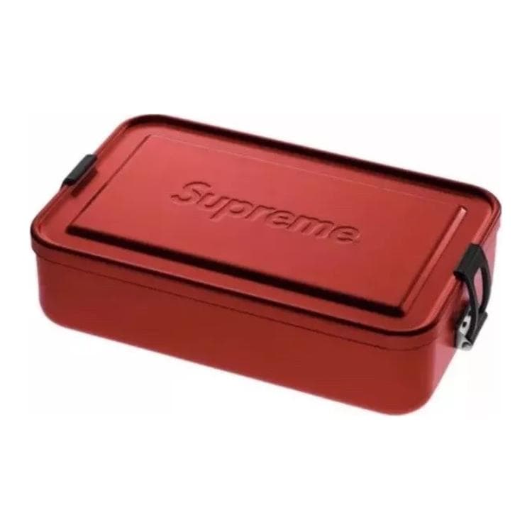 Коробка для хранения supreme Металл Органайзеры Большой Мужской Красный - изображение 5