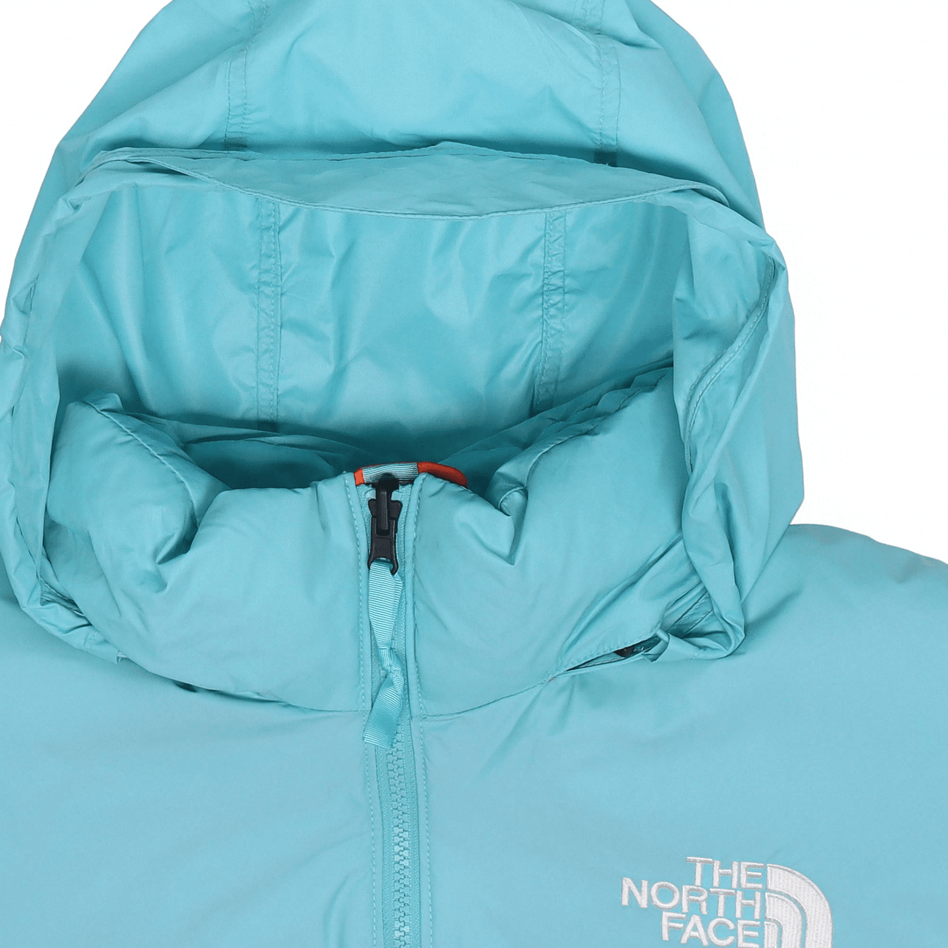 Зимняя куртка The North Face 1996 Retro Nuptse Blue Orange - изображение 2