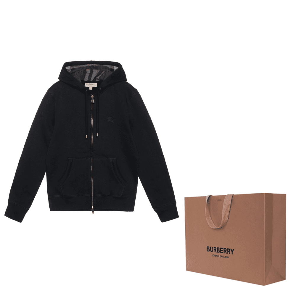 Худи Burberry Logo Zip Hoodie - изображение 3