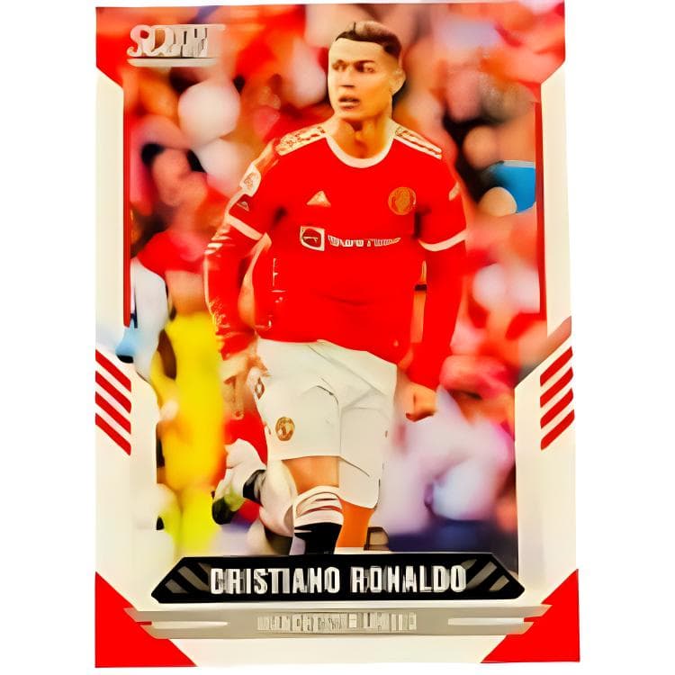 Коллекционные карточки PANINI CRISTIANO RONALDO CRISTIANO RONALDO Роналду Манчестер Юнайтед Основа Ручная скульптура Игрок Карта - изображение 3