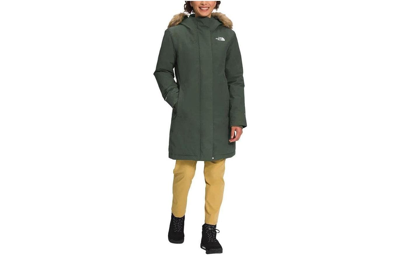 Куртка THE NORTH FACE Arctic Parka Thyme SM - изображение 2