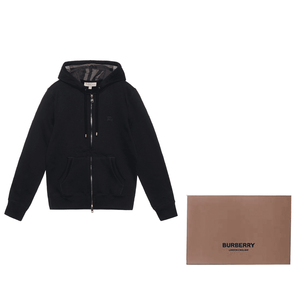 Худи Burberry Logo Zip Hoodie - изображение 4