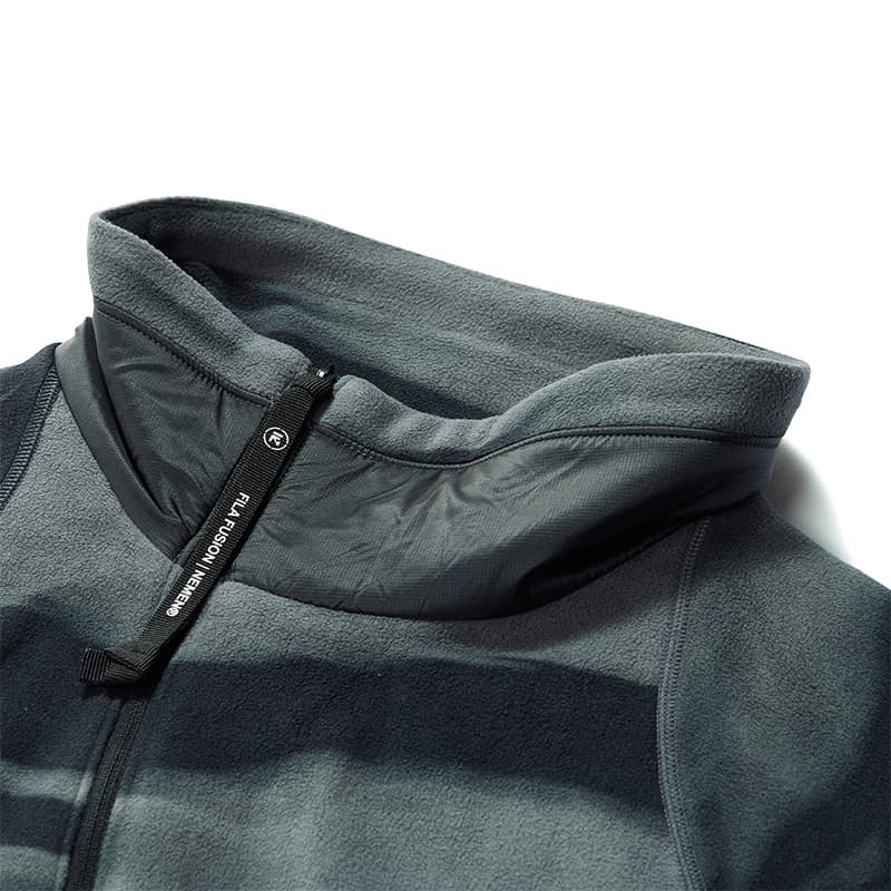 Зимняя куртка пуховик FILA FUSION X FILA X NEMEN Хлопковый пуховик Мужской Шикарный черный - изображение 3