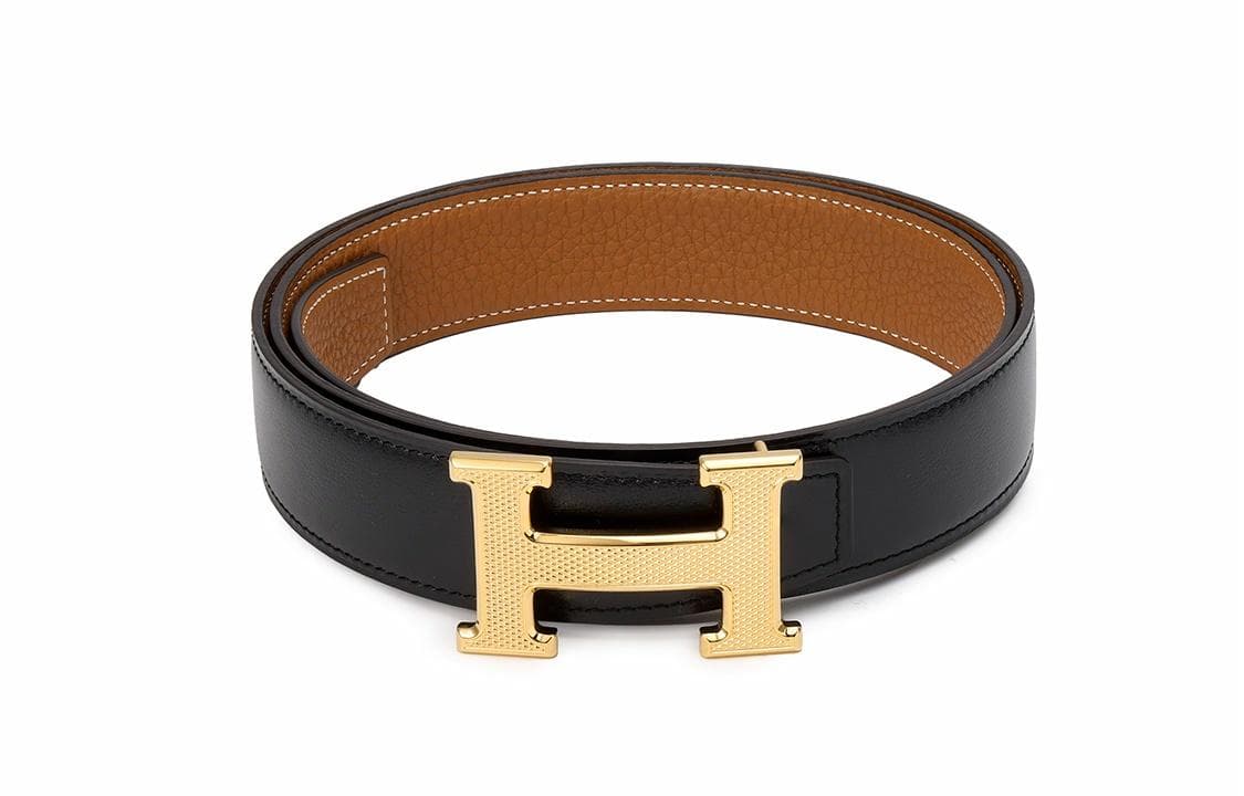 Ремень HERMES H Guillochee 3.2cm - изображение 2