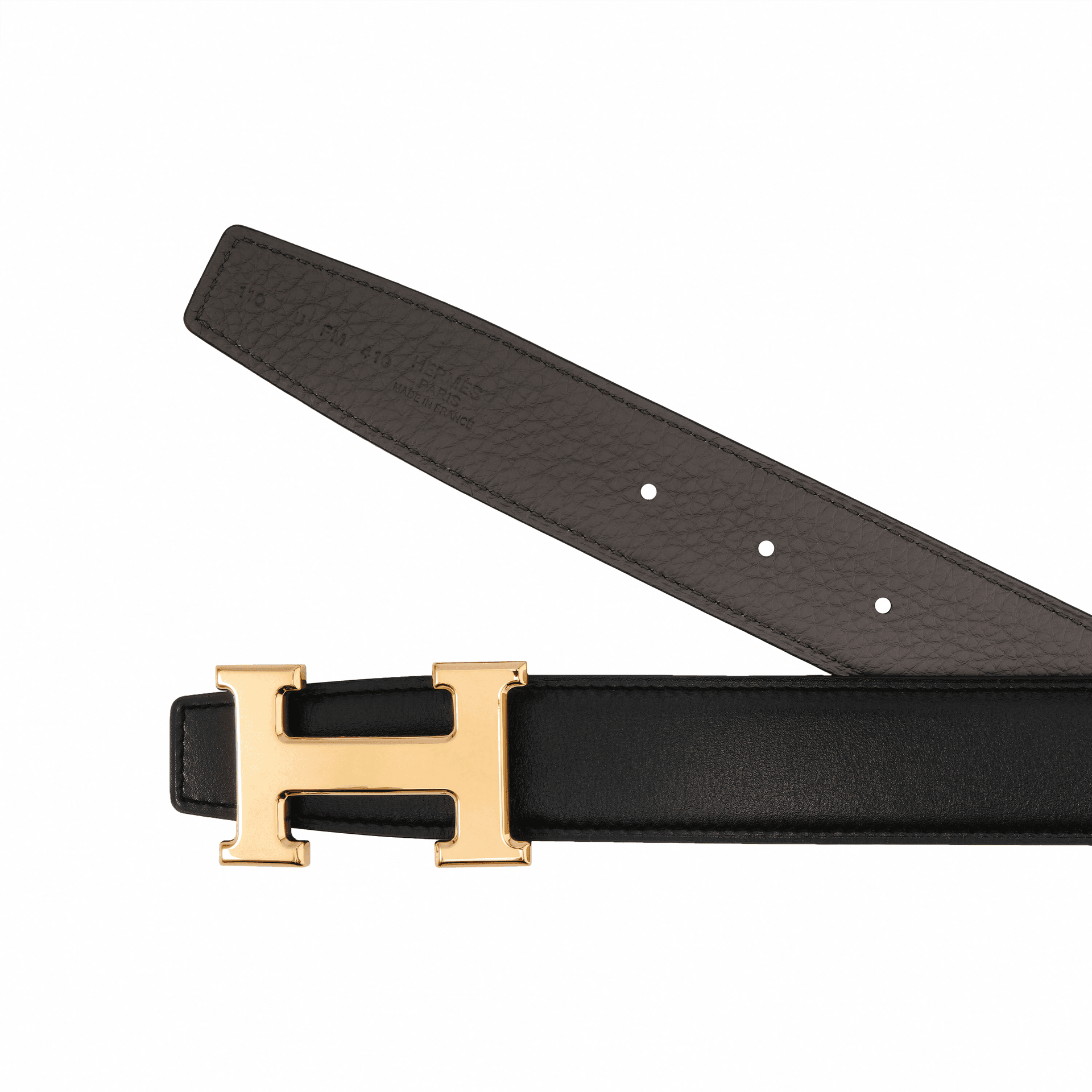 Ремень HERMES Togo 3.2cm - изображение 3