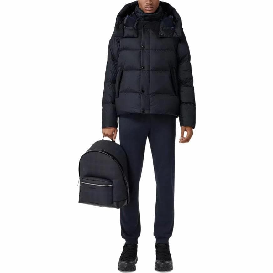 Зимняя куртка Burberry FW22 Navy Down Jacket - изображение 5