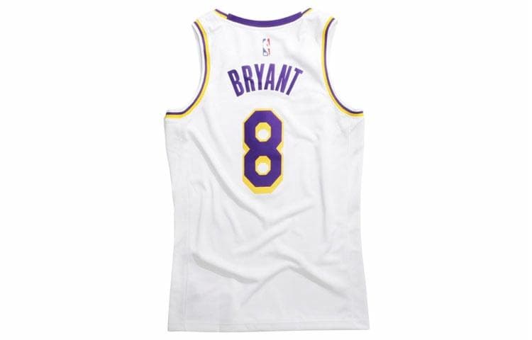 Баскетбольная майка Nike NBA Lakers Kobe 8 Jersey White - изображение 2