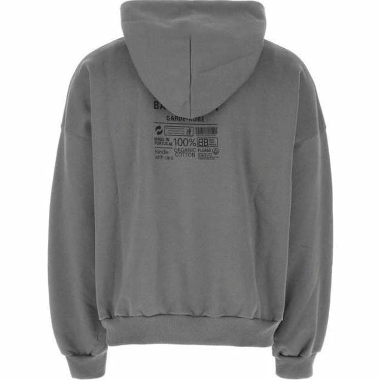 Худи Balenciaga SS23 Hoodie Grey - изображение 2
