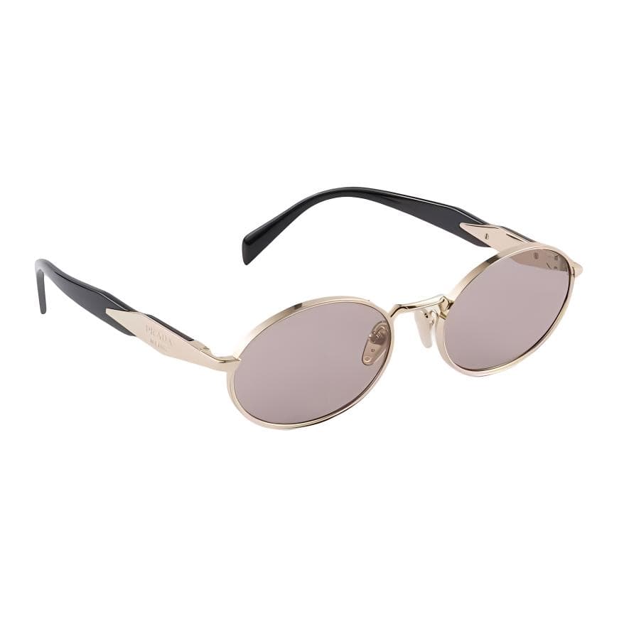 Солнцезащитные очки PRADA OVAL SUNGLASSES Женские Светло-фиолетовые - изображение 2