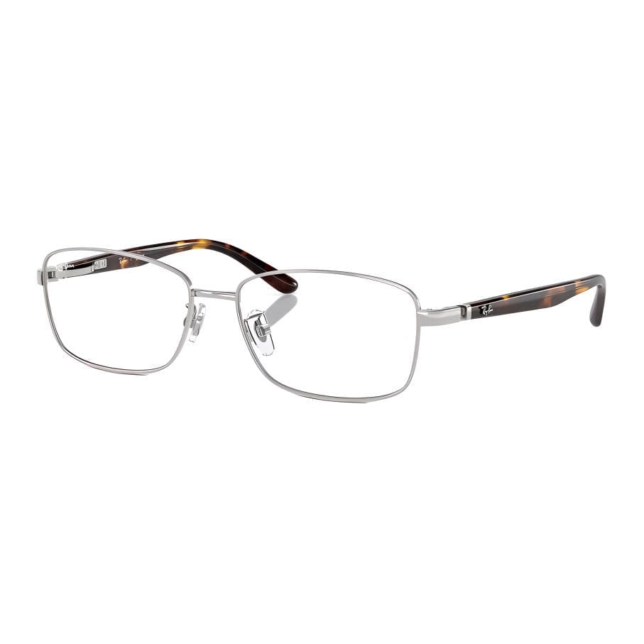 Оправа RayBan Металлические прямоугольные оправы для очков унисекс цвет черепаховый - изображение 1