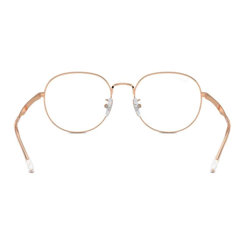 Оправа RayBan Круглые Оправы для Очков Унисекс Золото - изображение 4
