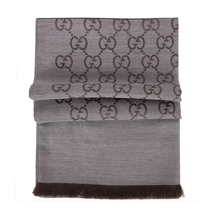 Шарф Gucci Wool Fringe Scarf - изображение 3