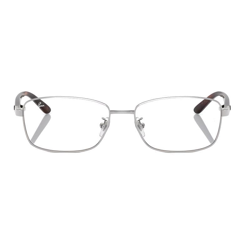 Оправа RayBan Металлические прямоугольные оправы для очков унисекс цвет черепаховый - изображение 2