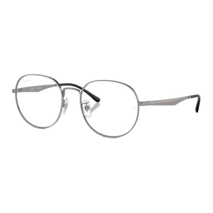 Оправа RayBan Металлические круглые оправы для очков унисекс серого цвета - изображение 1