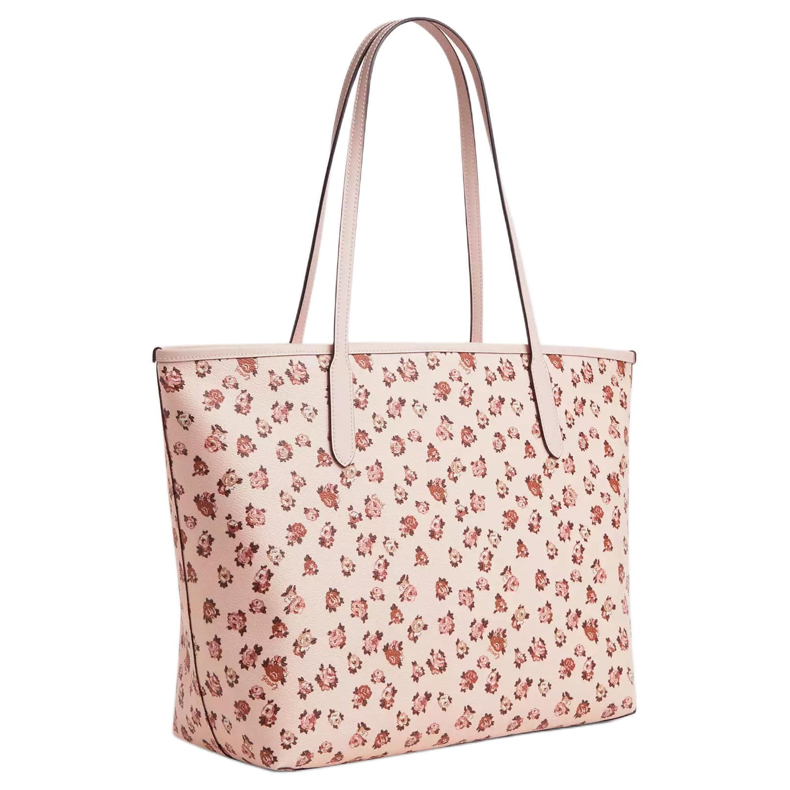 Мини-сумка COACH Городская Сумка Tote из Покрытого Холста Сумка для покупок Сумка через плечо Большая Женская - изображение 2